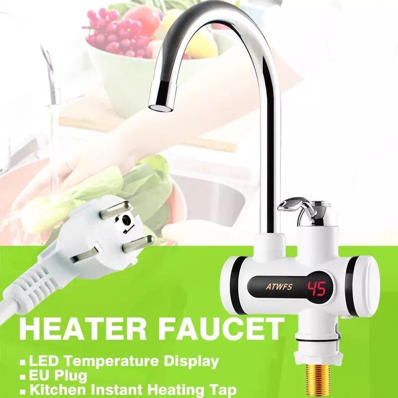 Electric Faucet Tap, Electric Hot & Cold Water Tap, Instant Water Heater Electric Faucet Tap, Electric Hot & Cold Water Tap, Instant Water Heater